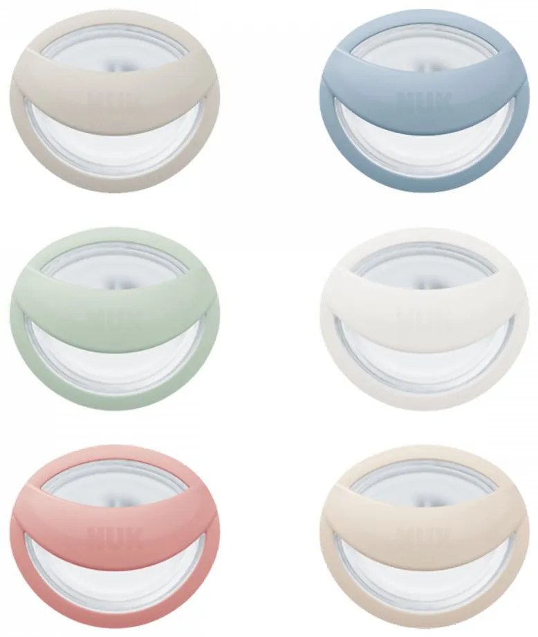 Baba cumi NUK MommyFee 0-9h 2db krémszínű