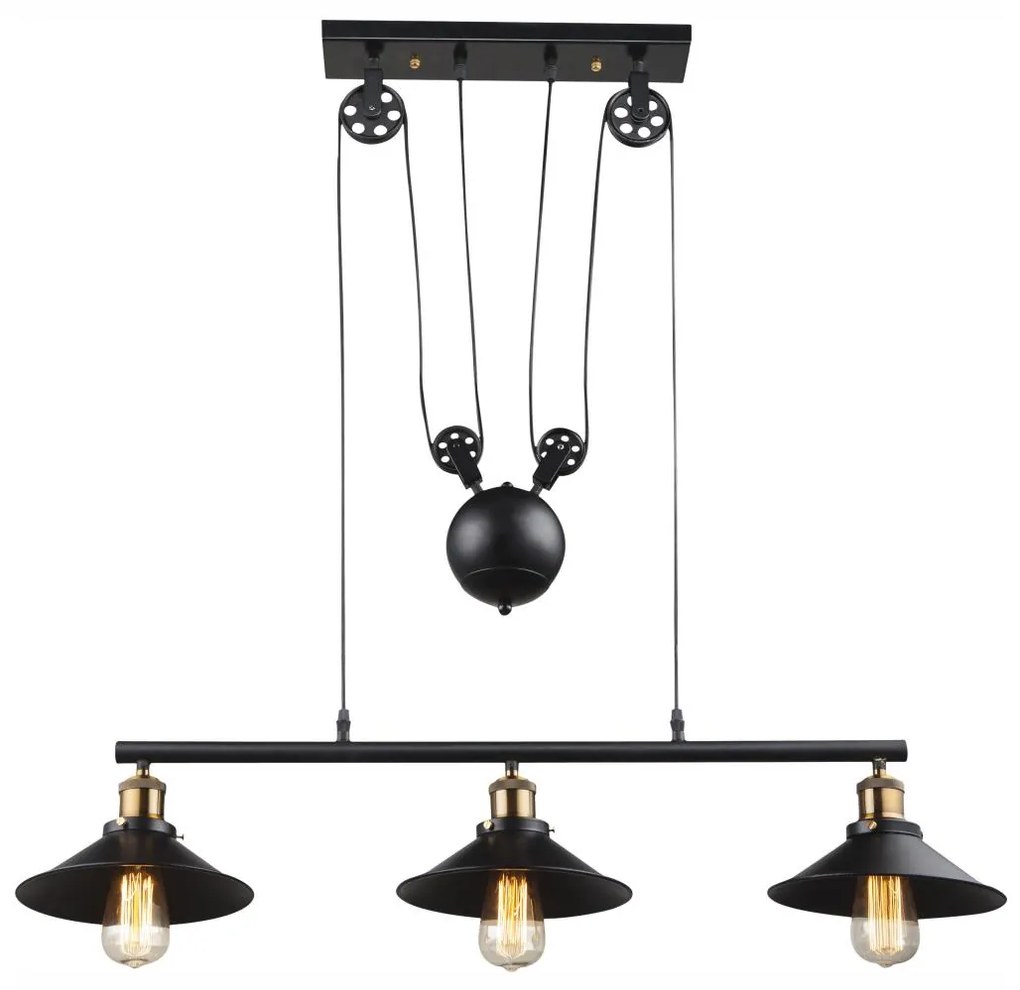 Globo 15053-3 - Csillár LENIUS 3xE27/60W/230V