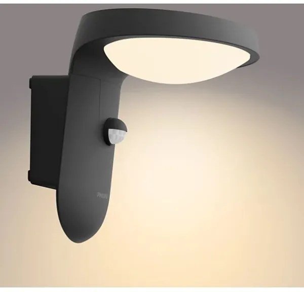 Philips - LED Napelemes érzékelős fali lámpa TYLA LED/1,2W/4V 3000K IP44