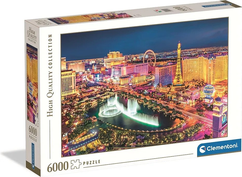 Las Vegas Night 6000 db-os puzzle Clementoni