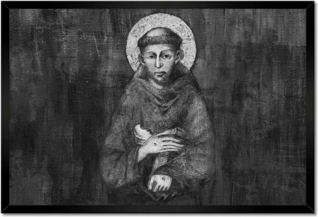 Poszterek keretben 60x40 Assisi Szent Ferenc