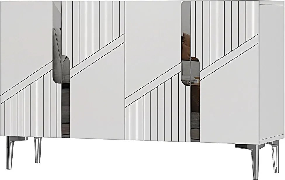 Evva 120 - White, Silver