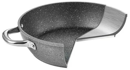 Tescoma Mély serpenyő i-PREMIUM Stone átmérő 28cm, 2 fogantyúval