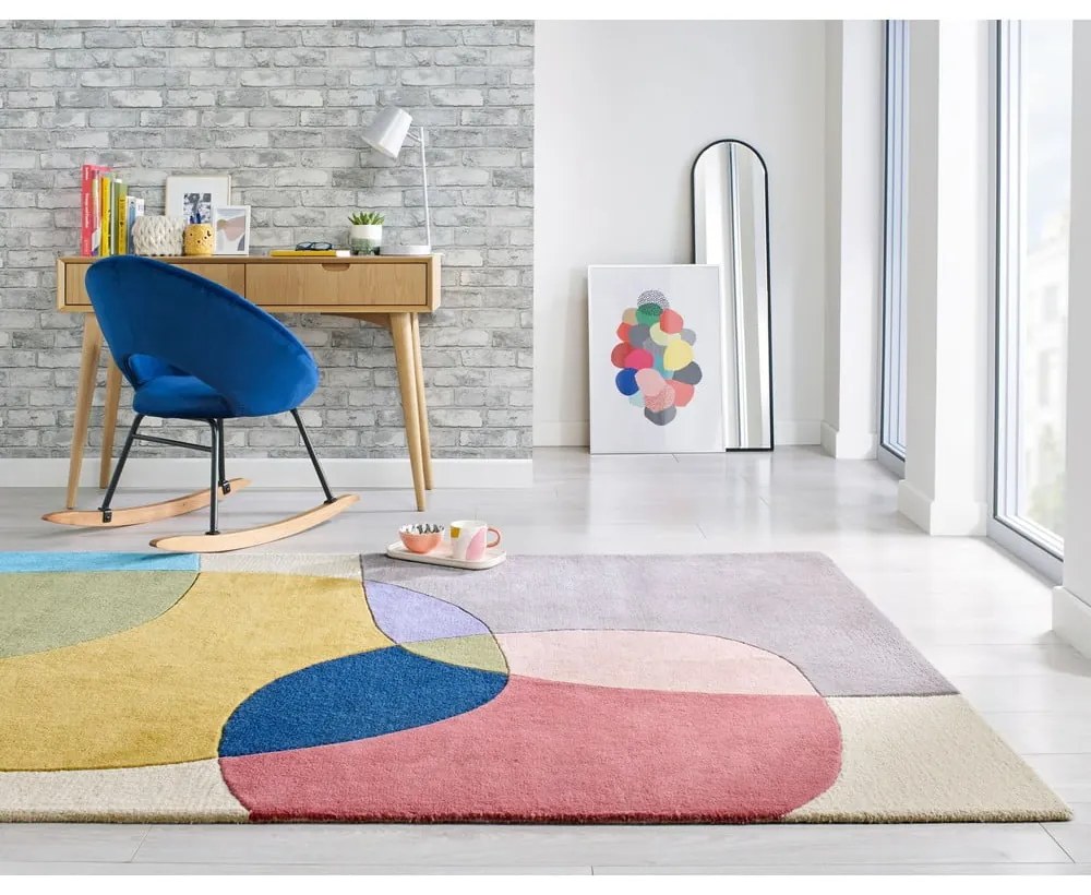 Glow gyapjú szőnyeg, 160 x 230 cm - Flair Rugs