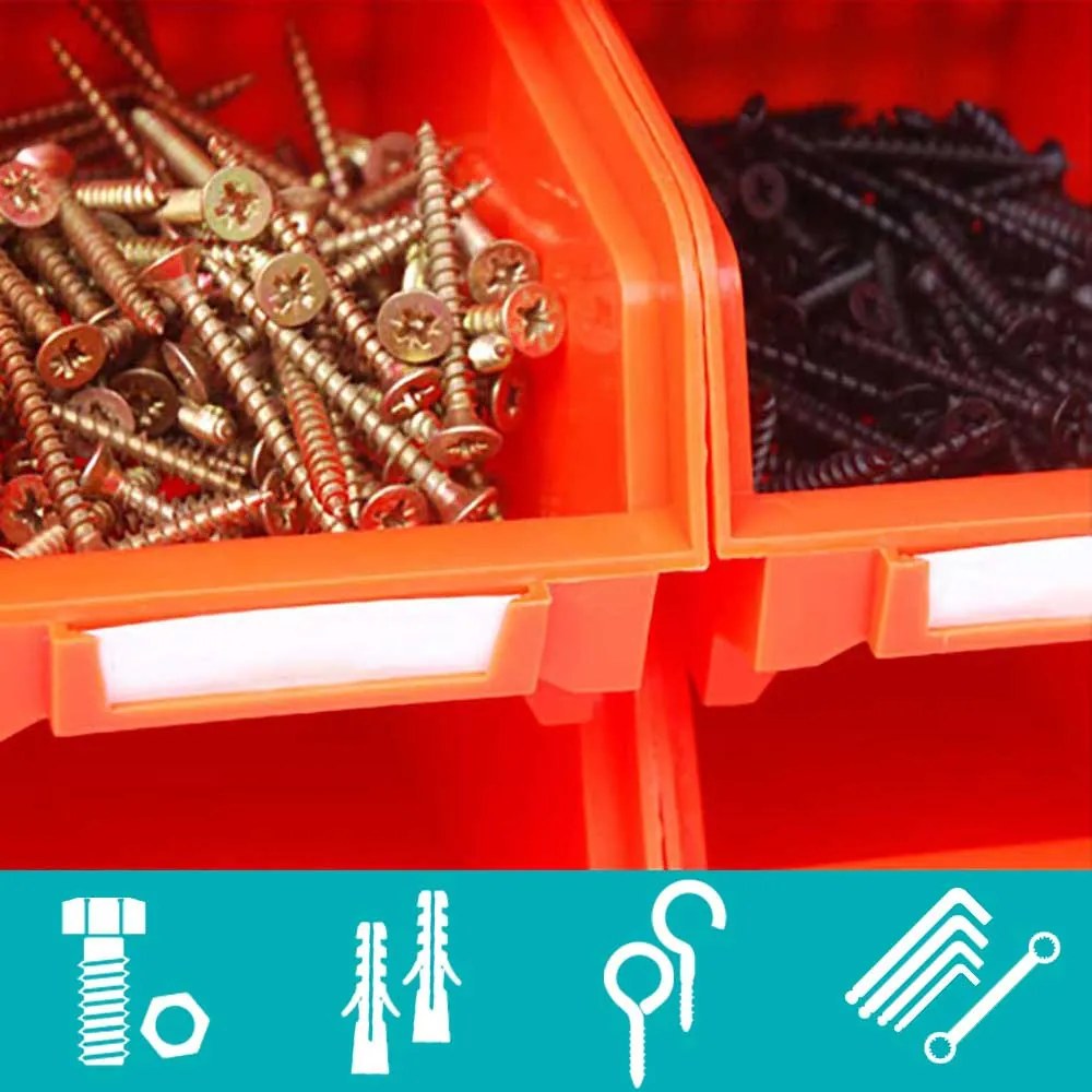 Fali csavar és szerszám rendező 2 típusba-43 db-os