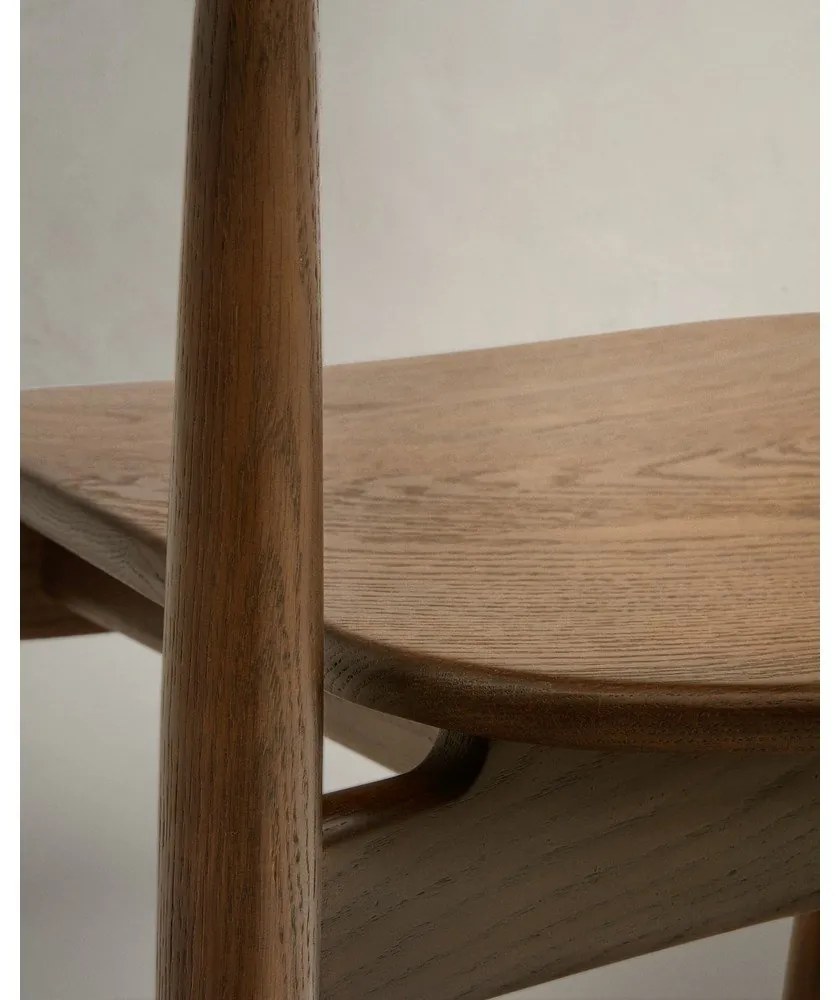 Barna tölgyfa étkezőszék Fondes – Kave Home