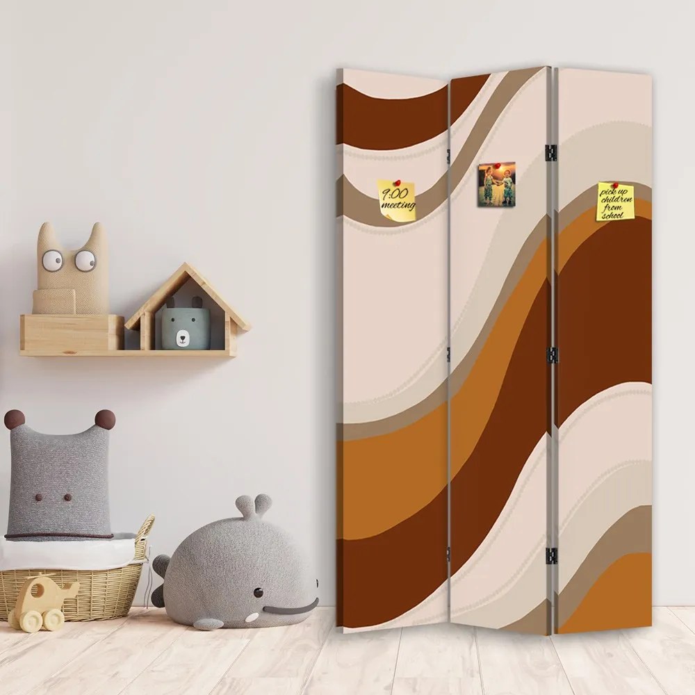 Gario Paraván Játék a vonalakkal Méret: 110 x 170 cm, Kivitelezés: Forgó paraván 360°