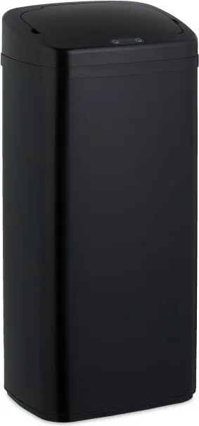 Szemeteskosár Relaxdays 40 l fekete r133