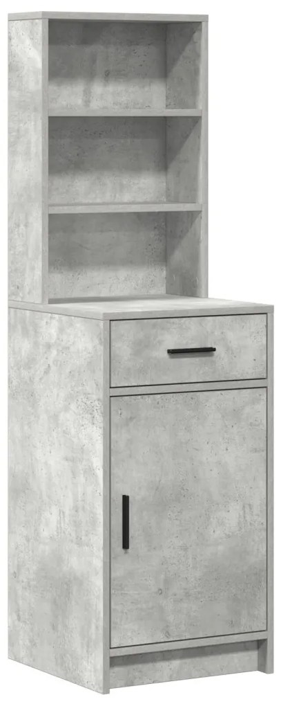 Sminkasztal Készlet 2 pcs Beton Szürke 50 x 41 x 135 cm Faanyag