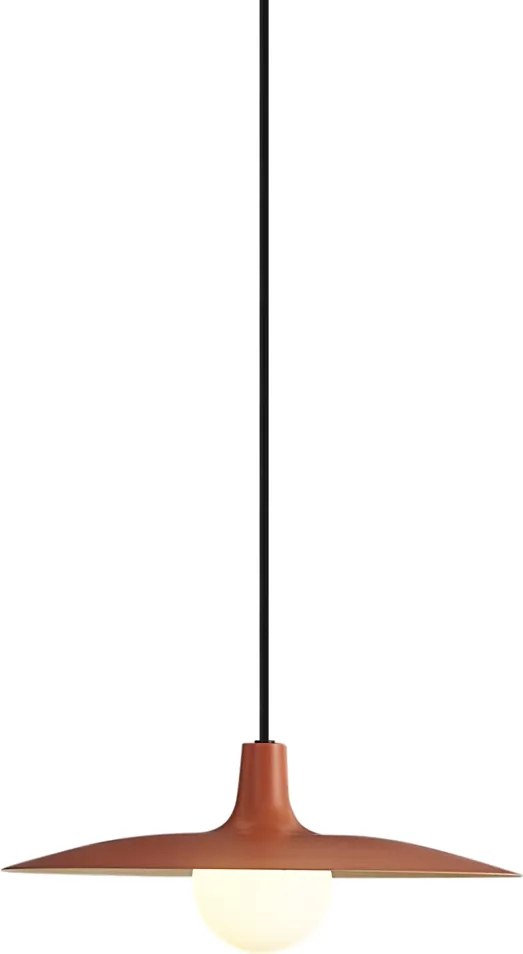 Retro függőlámpa narancssárga sínrendszerhez 1 fázisú - Slimline Panzi