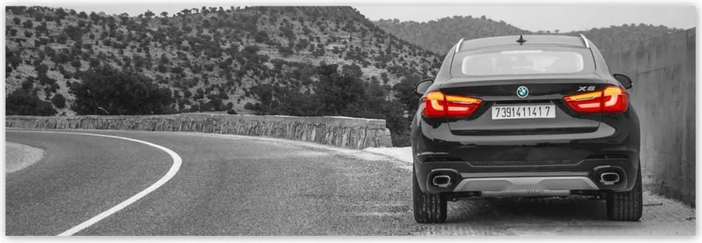 Fotótapéta 312x104 Bmw fekete X6
