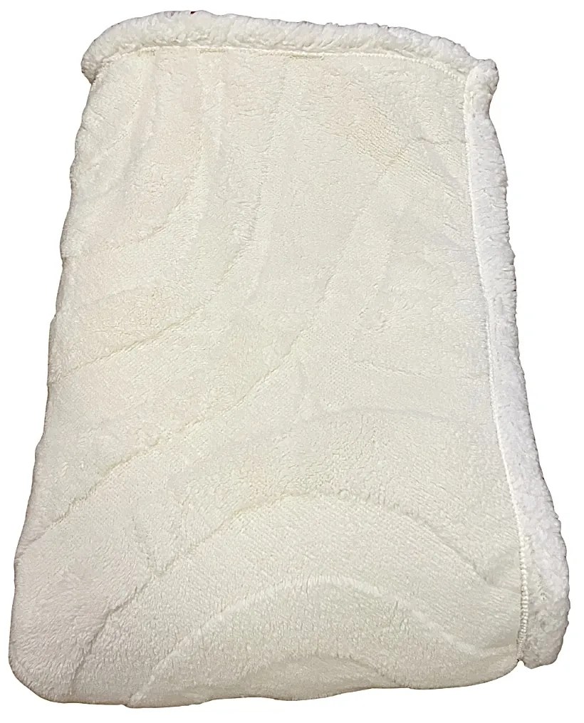 Luxus fehér báránytakaró mikroplüssből 200x230cm TiaHome
