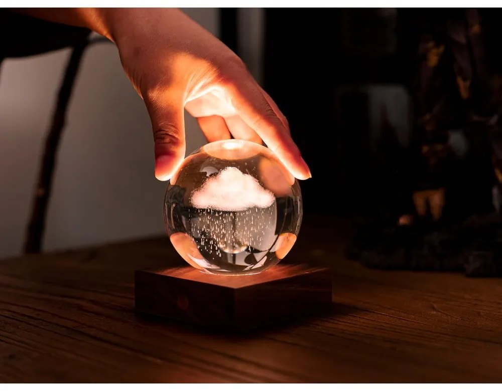 Sötétbarna USB fénydekoráció Amber – Gingko