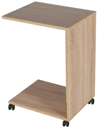 Kisasztal 65x35 cm barna