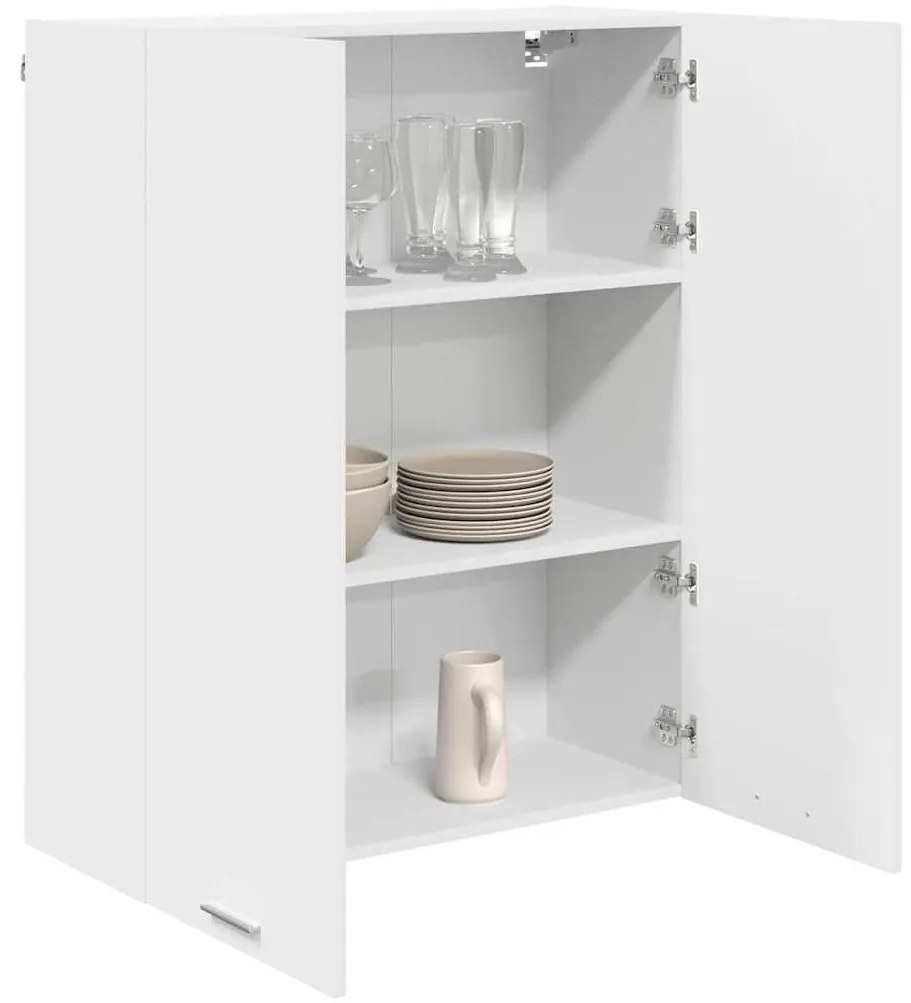 Függő szekrény polcokkal Riga Fehér 80 x 31 x 100 cm Faanyag