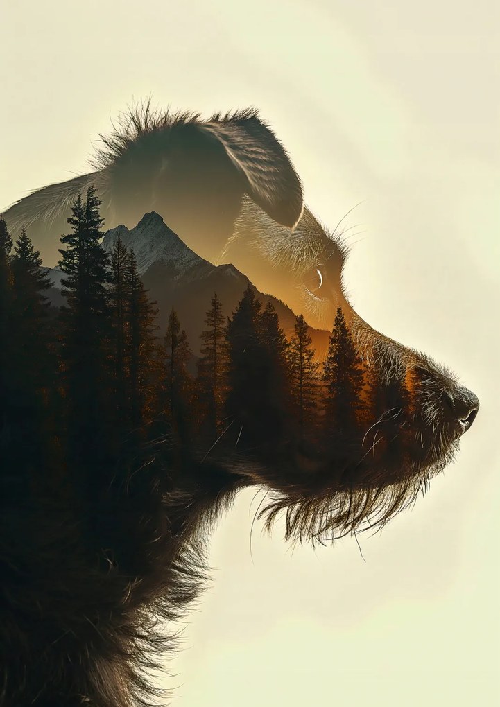 Poszter 59,4x84,1cm Az erdő szelleme