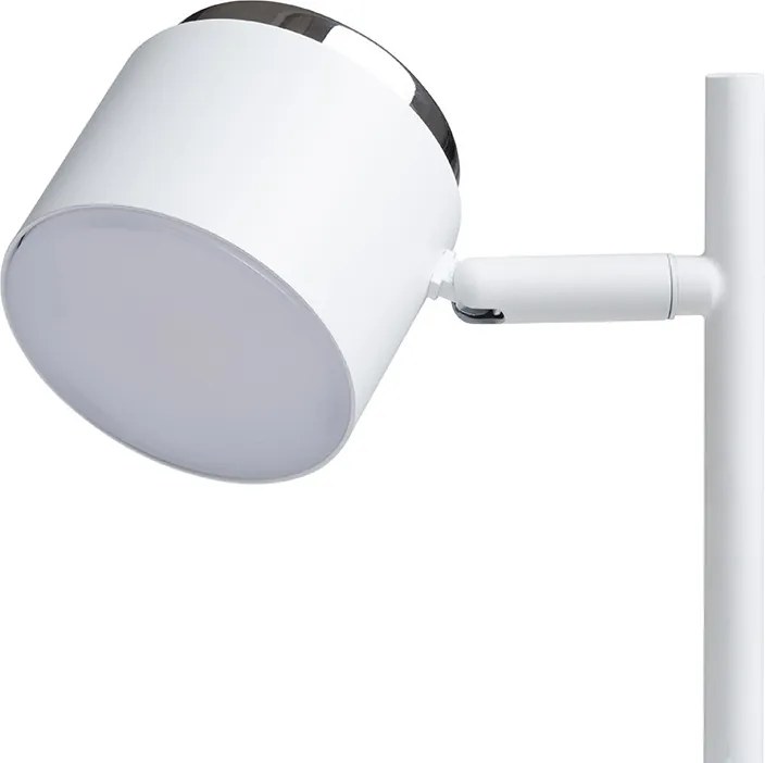 RENDL NOVA asztali lámpa fehér króm/opálakril 230V LED 4.2W 3000K