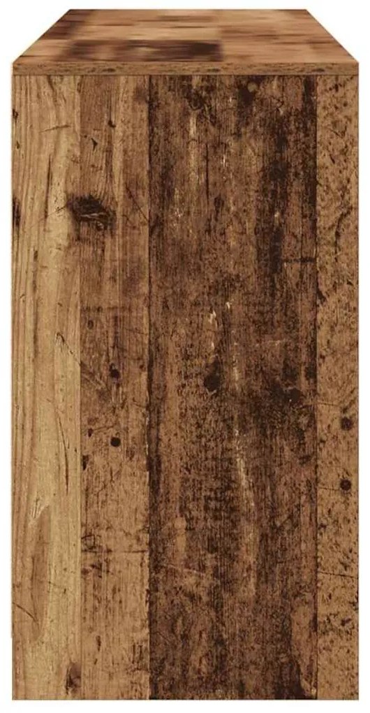 Oldalszekrények 3 pcs Régi fa 70 x 41 x 75 cm Faanyag