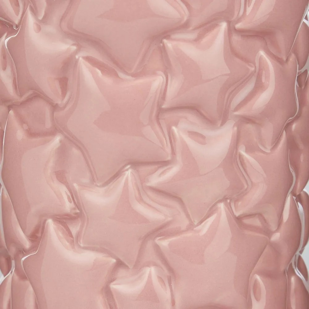 STATEMENT kerámia váza 18cm csillagok
