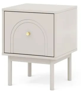 Éjjeliszekrény Kasmír/Arany Színben. MAZOMA