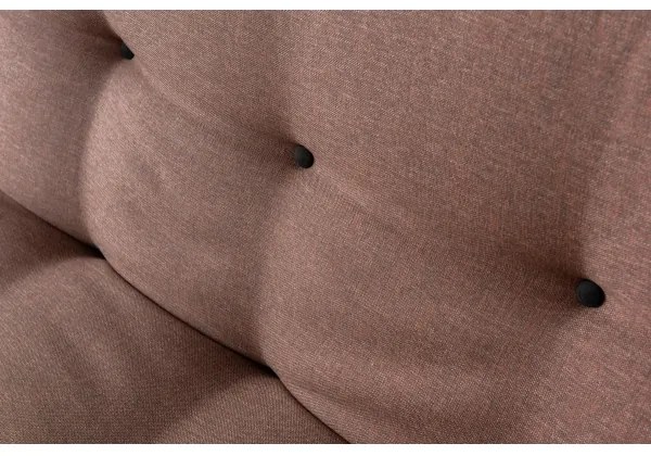 BINA kétszemélyes kihúzható kanapéágy – világosbarna