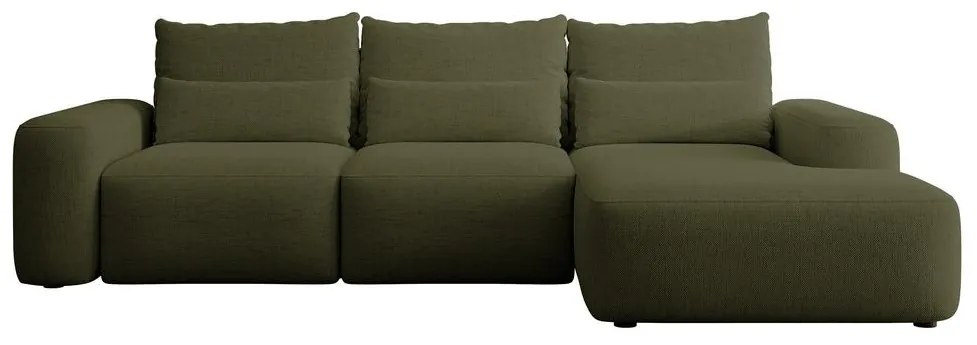 Sarokkanapé Carlito (J) (oliva + fekete). 1099588