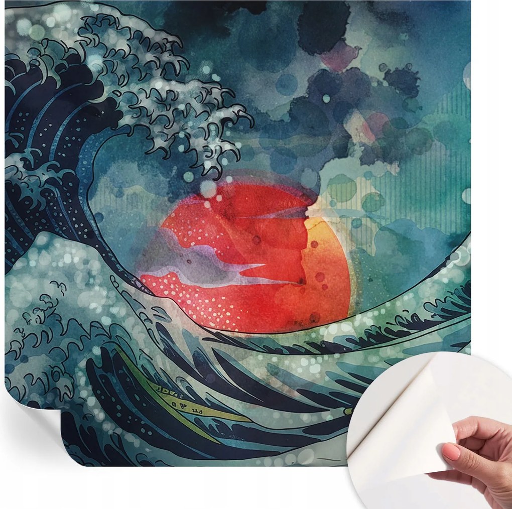 Öntapadós tapéta Falfestmény Prémium Óceáni kelet 250x250 cm