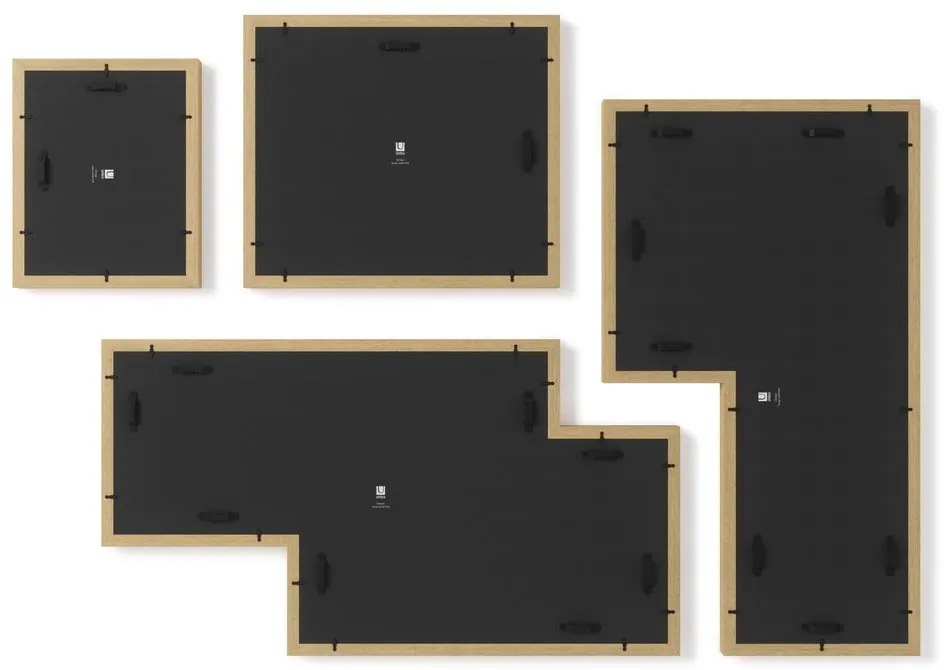 Műanyag képkeret szett 4 db-os 38x69 cm Mingle – Umbra