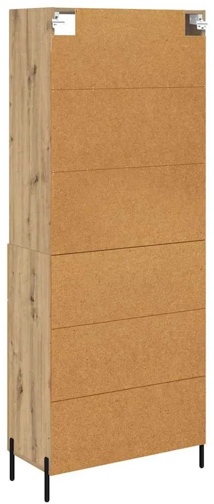 Magasfiú fiókkal Artisan tölgy 69,5 x 32,5 x 180 cm Faanyag