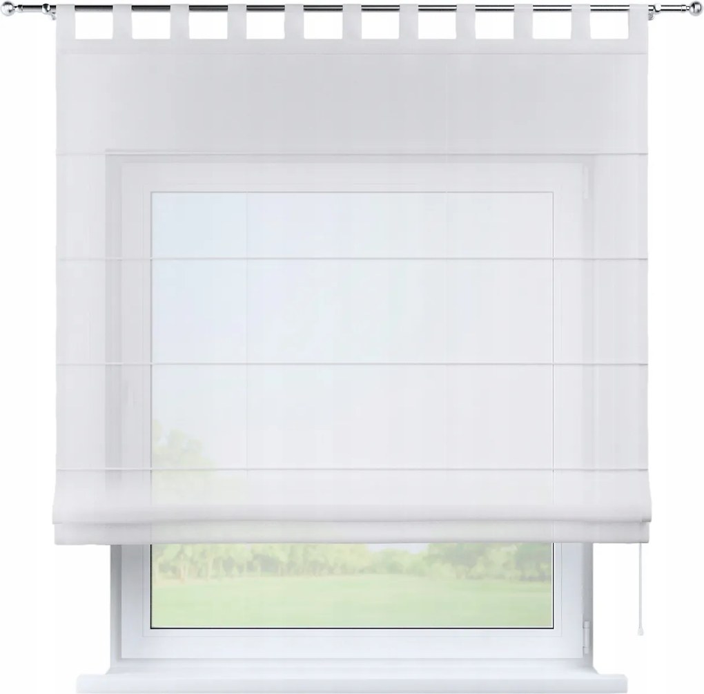 Kész Palermo voile roló, 140x180 cm, fehér