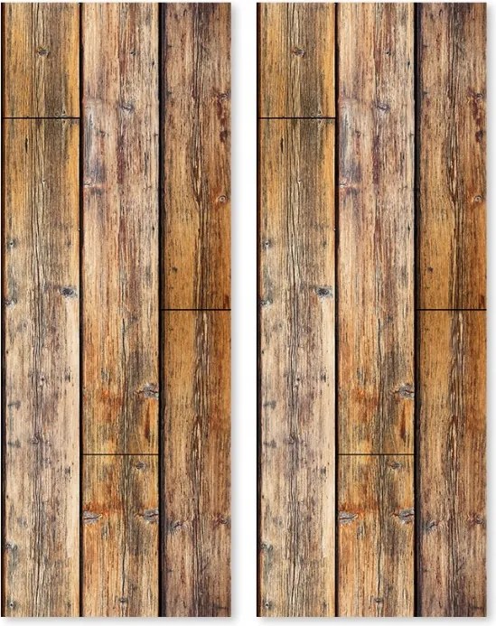 Falpanelek Öntapadós 3D Minta Fa Rusztikus Deszka 10db Pvc