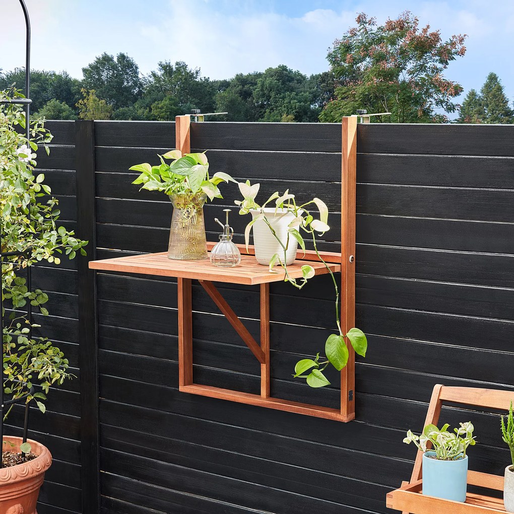 Deuba Erkélyasztal - 65x45x87 cm