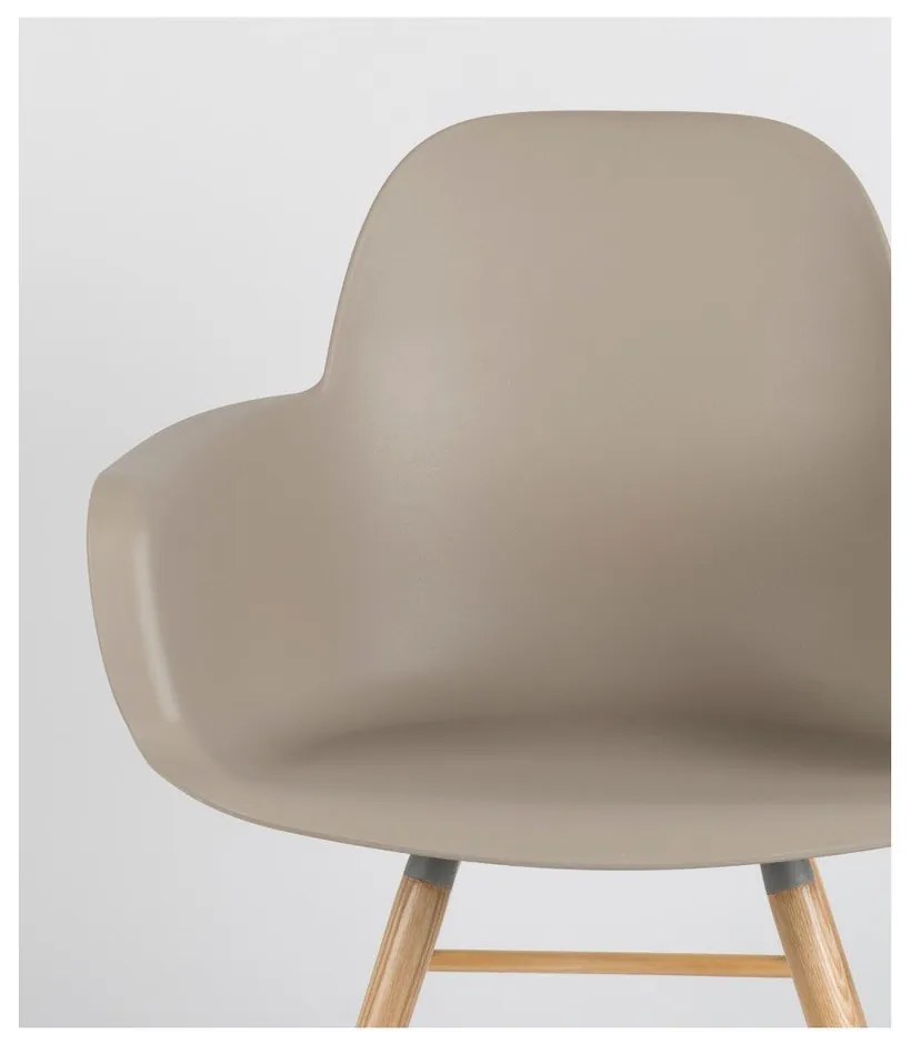 Bézs étkezőszék szett 2 db-os Albert – Zuiver