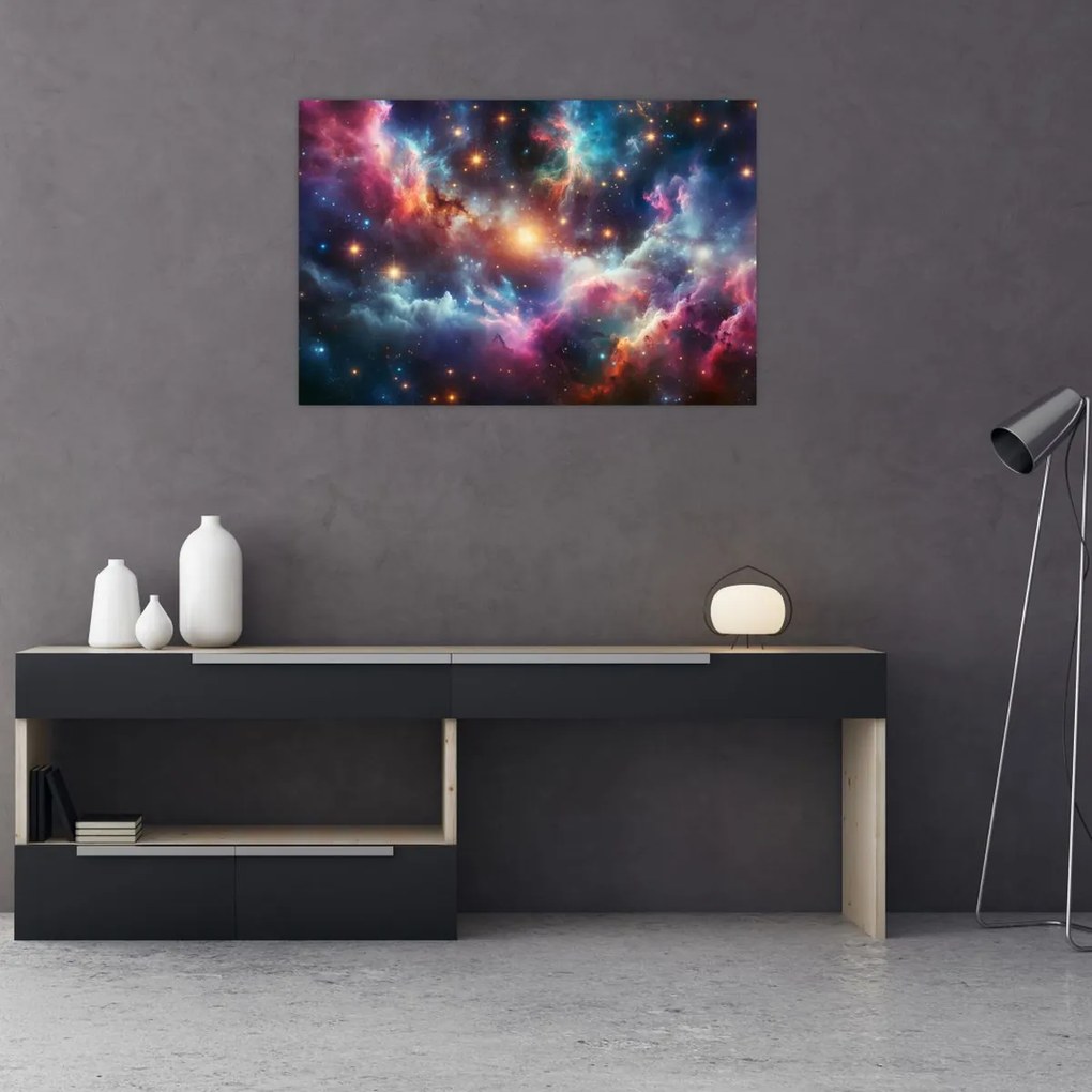 Kép - Sötét univerzum (90x60 cm)