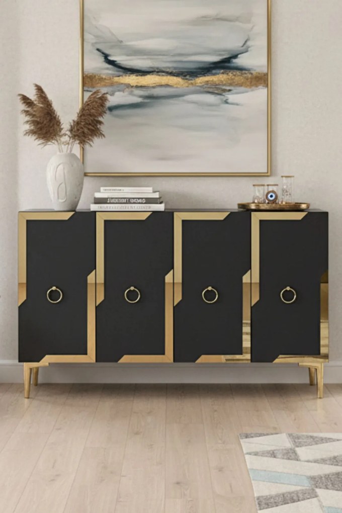 Seza 120 - Anthracite, Gold