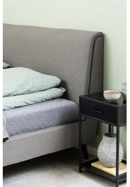 SARON éjjeliszekrény antracit