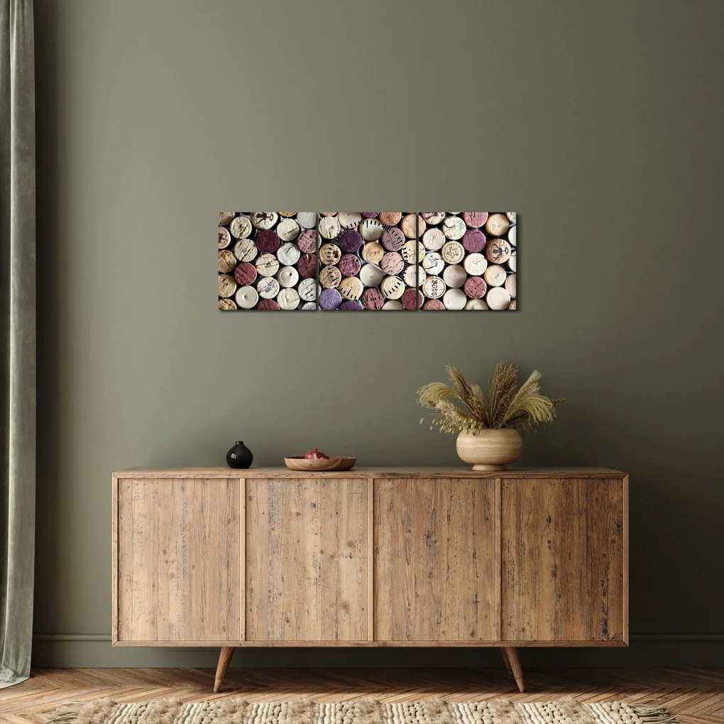 Kép - Borszezon (órával) (90x30 cm)