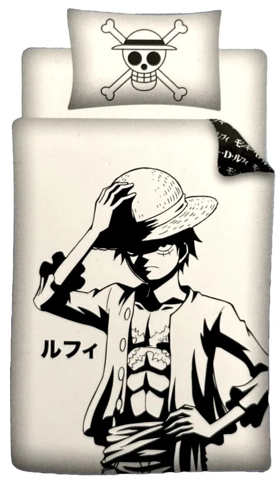 One Piece ágyneműhuzat 140×200cm, 60×70 cm