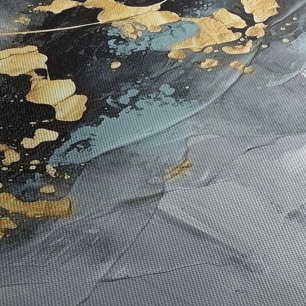Kép - Absztrakció (órával) (90x30 cm)