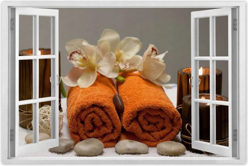 Poszterek 90x60 Orchidea Háztartási kövek