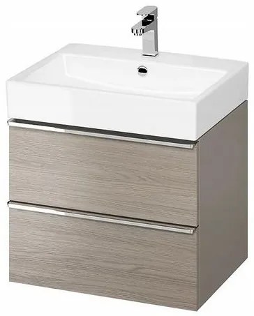 Cersanit - VIRGO függő szekrény mosogató alatt 60cm, szürke, S522-020