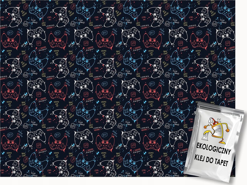 Fotótapéta Flizelina Gaming Játékos Konzol Kontroller Pad 300x210 ragasztó