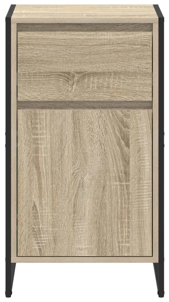 Széf fiókkal Sonoma 81 x 36 x 150.5 cm Faanyag