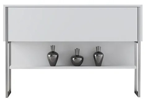 Komód Luxe - Silver, White
