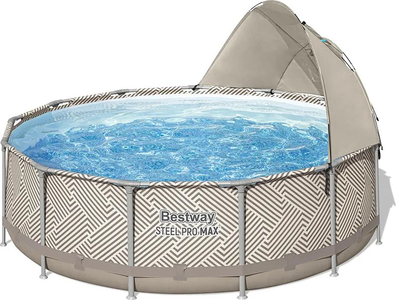 Bestway Entalula fémvázas medence szett 396 x 107 cm