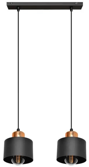 Csillár EDISON 2xE27/15W/230V