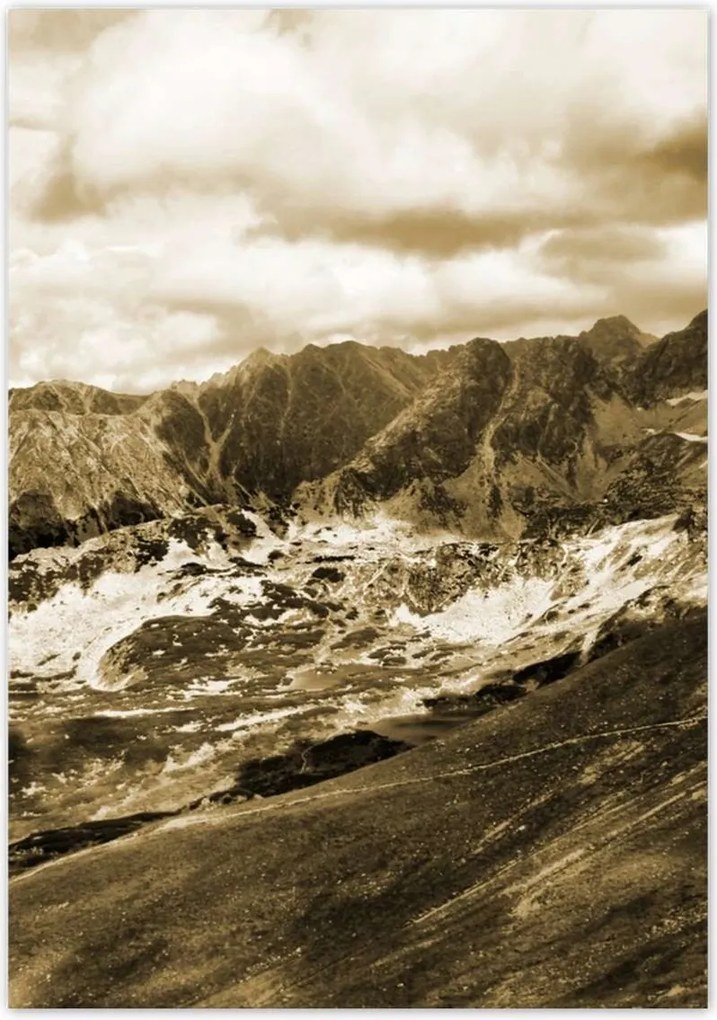 Poszterek 70x100 Tátra Lengyel hegyek Kilátás