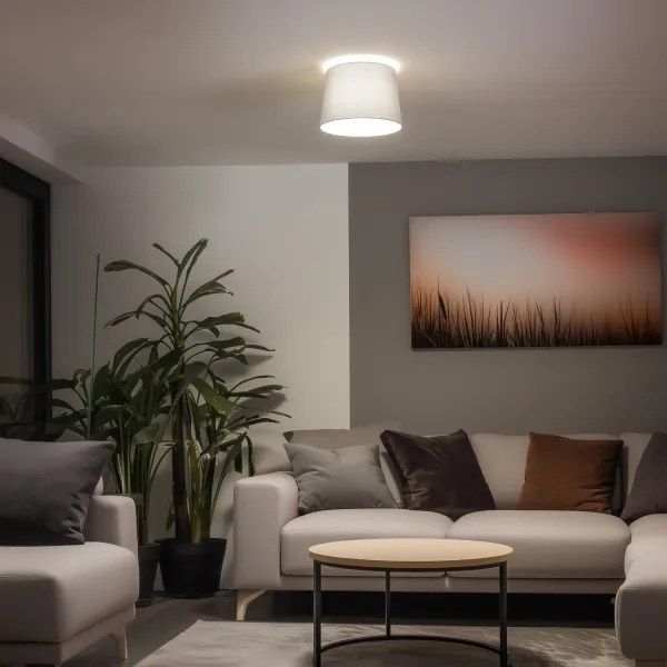 Brilagi - LED felületre szerelhető csillár CERIA 1xE27/40W/230V átm. 30 cm szürke