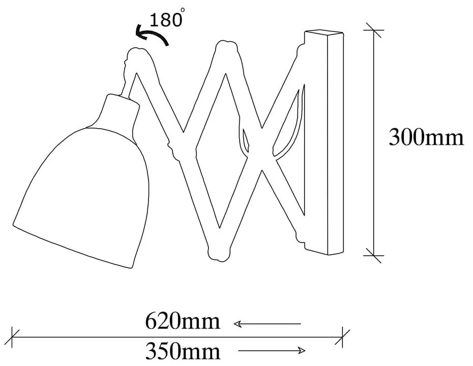 Fekete-bronzszínű fali lámpa ø 16 cm Sivani – Opviq lights