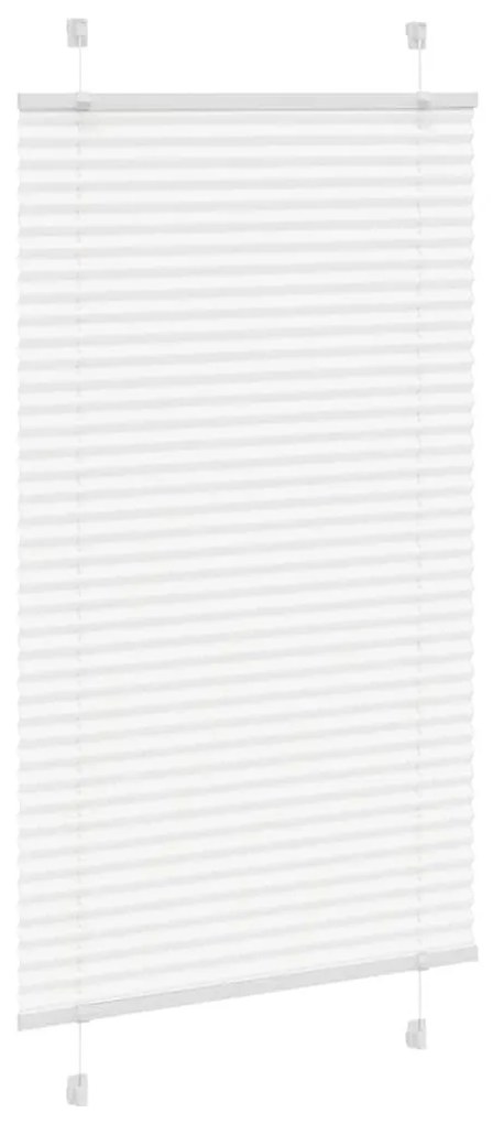 pliszírozott redőny Fehér 70x150 cm szövetszélesség 69,4 cm